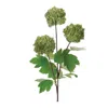 Melrose International Snowball Floral Spray (set Of 6) - Green
