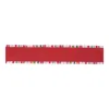 Melrose International Striped Trim Wired Ribbon (set Of 2) - Red