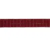 Melrose International Tattersall Plaid Wired Ribbon 2.5" X 5 Yds. - Red