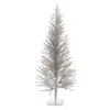 Melrose International Tinsel Pine Tree 48"h - Silver
