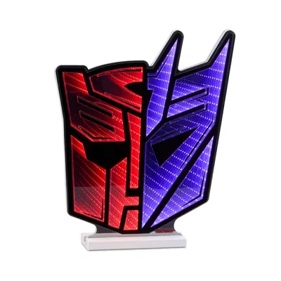 Melrose International Transformers Autobot/decepticon Ekkolight 24"h - Red, Purple, Black In Multi