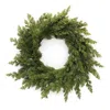Melrose International Variegated Pine Wreath 25"d - Green