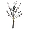 Melrose International Winter Berry Pod Bundle (set Of 2) - Blue; Brown