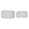 Melrose International Woven Wood Wall Hanging (set Of 2) - Grey, White