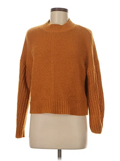 Pre-owned Melrose Pullover Sweater In Orange