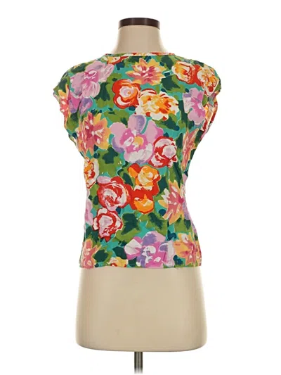 Pre-owned Melrose Sleeveless Blouse In Pink