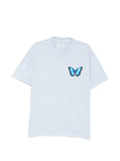 Melt Butterfly Logo T-shirt In White