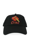 Melt Design-print Baseball Cap In Black
