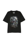 Melt Eagle-print T-shirt In Black