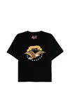 Melt Eagle-print T-shirt In Black