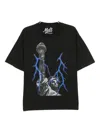 Melt Graphic-print T-shirt In Black