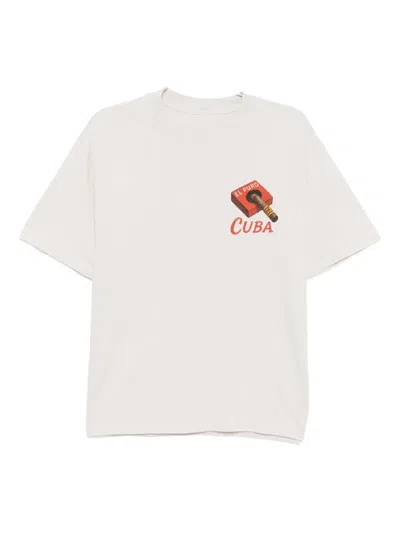Melt Graphic-print T-shirt In Neutral