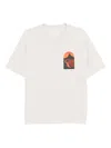 Melt Graphic-print T-shirt In Neutral