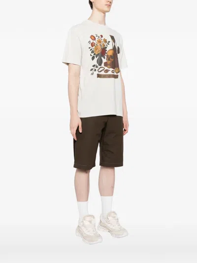 Melt Graphic-print T-shirt In Neutral