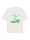 Melt Graphic-print T-shirt In White