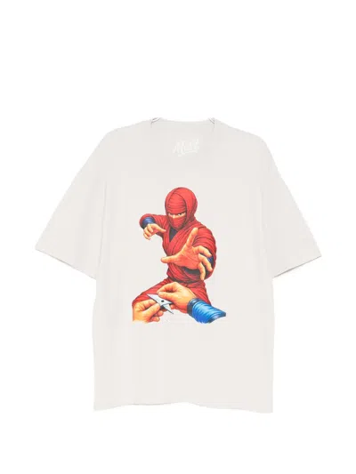 Melt Graphic T-shirt In White