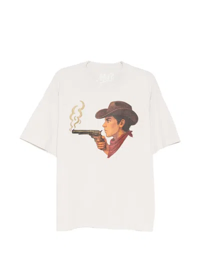 Melt Graphic T-shirt In White