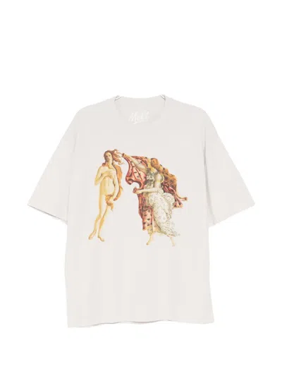 Melt Graphic T-shirt In Yellow