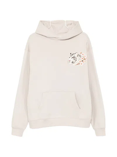 Melt Graphic-print Hoodie In Neutral