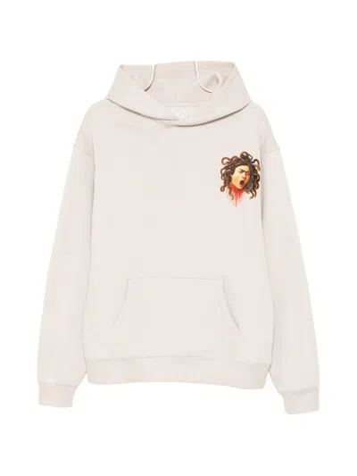 Melt Graphic-print Hoodie In Neutral