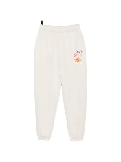 Melt Graphic-print Track Pants In Neutral