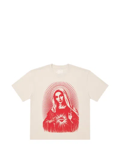 Melt Graphic-print T-shirt In White