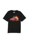 Melt Graphic-print T-shirt In Black