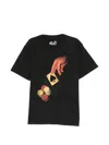 Melt Graphic-print T-shirt In Black