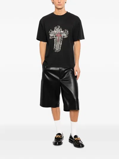 Melt Graphic-print T-shirt In Black