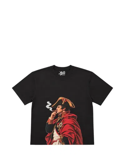 Melt Graphic-print T-shirt In Black