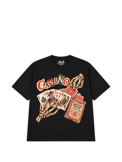 Melt Graphic-print T-shirt In Black