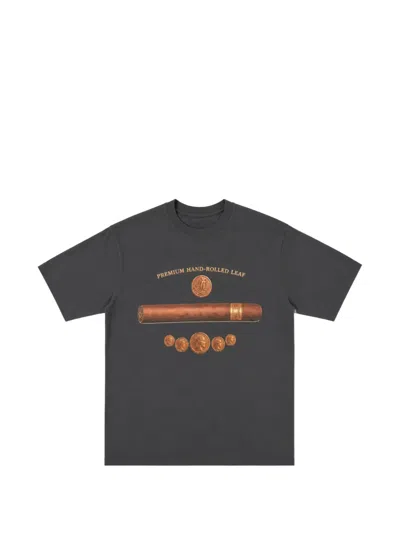 Melt Graphic-print T-shirt In Gray