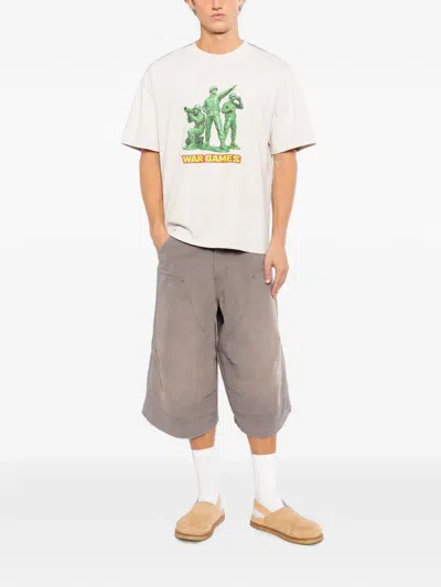 Melt Graphic-print T-shirt In Neutral