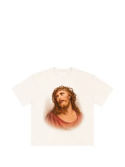 Melt Graphic-print T-shirt In Metallic