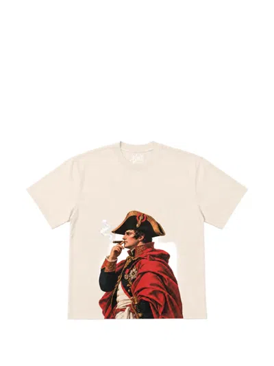 Melt Graphic-print T-shirt In Neutrals