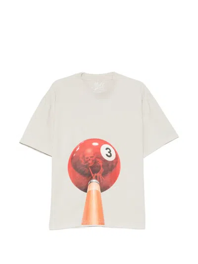 Melt Graphic-print T-shirt In White