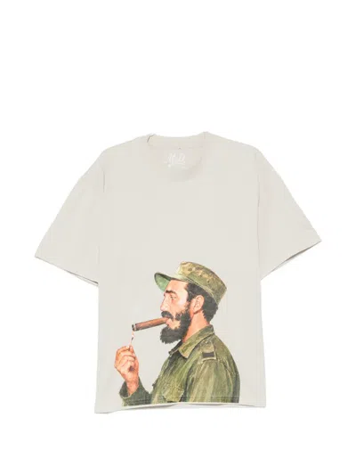 Melt Graphic-print T-shirt In White