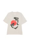 Melt Graphic-printed T-shirt In White