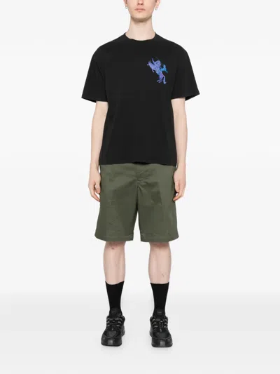 Melt Horse-print T-shirt In Black