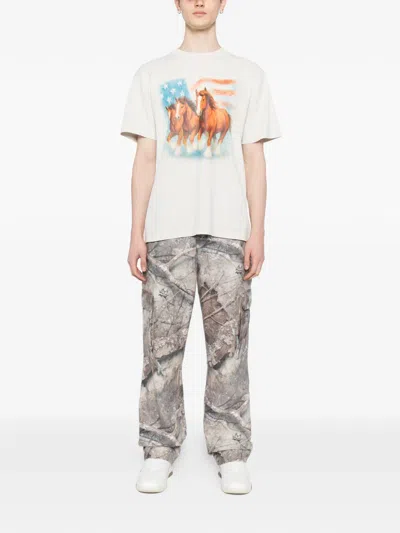 Melt Horse-print T-shirt In Neutral