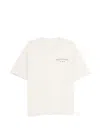 Melt Logo-print T-shirt In White