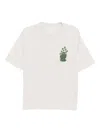 Melt Parrot-embroidered T-shirt In Neutral