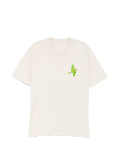 Melt Parrot Print T-shirt In Neutral