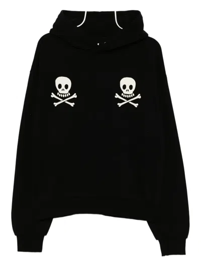 Melt Printed Hoodie In Black