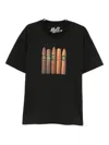 Melt Printed T-shirt In Black