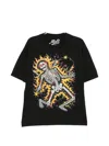 Melt Printed T-shirt In Black