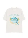 Melt Printed T-shirt In White