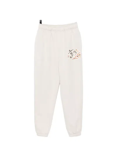 Melt Tiger-print Track Pants In Gray