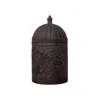 Meltdown Studio Black Refillable Candle Holder In Black
