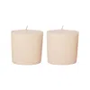 Meltdown Studio Neutrals / White Devour Soy Candle Two Pack In White